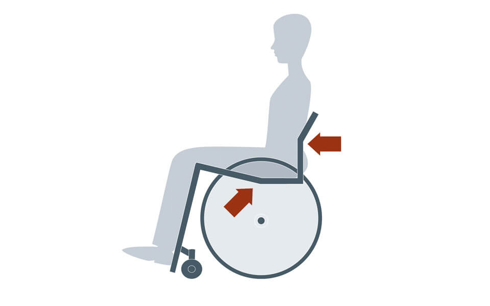 Assento e encosto ergonómico (opção)